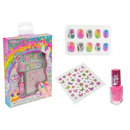 Творчий набір для манікюру Unicorn Magic з лаком та наклейками (N05 UN)