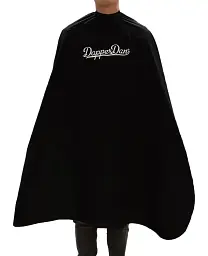 Пеньюар перукарський для стрижки Dapper Dan Gown Black - мініатюра 2