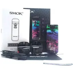 Под-система електронна сигарета SMOK Nord 4 80W Pod Kit 2000mAh 4.5ml Fluid 7-Color (10371) - мініатюра 3