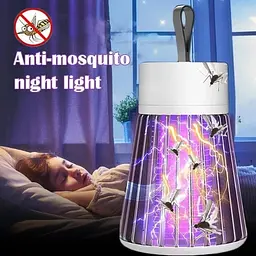 Лампа пастка для комарів 5W від USB Електрична пастка знищувач комах UKC Mosquito Killer Lamp - мініатюра 6
