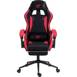 Геймерське крісло GT Racer чорне з червоним (X-2324 Fabric Black/Red) - мініатюра 1