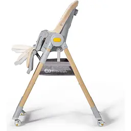 Стільчик для годування Kinderkraft Lastree Beige Wood бежевий (00-00304465) - мініатюра 6