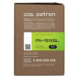 Картридж Patron HP 151X (W1510X) Green Label (PN-151XGL) - мініатюра 5