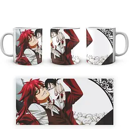 Кухоль GeekLand Black Butler Темний дворецкий Грелль BLCKB 12 330 мл білий - мініатюра 4
