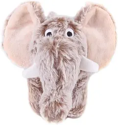 М'яка іграшка для собак Animal Shape Dog Plush Toy - Brown Elephant