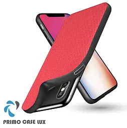 Чохол накладка Primo Case Lux для Apple iPhone X / iPhone XS Red - мініатюра 6