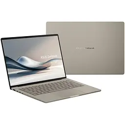 Ноутбук ASUS Zenbook A14 UX3407RA Snapdragon X Elite X1E 78 100 la 34GHz,14'',32GB LPDDR5X,1TB,Qualcomm Adreno GPU - мініатюра 11