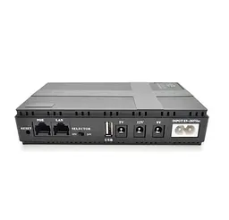 UPS ДБЖ безперебійне живлення для роутера/комутатора/PON/POE, 5/9/12V, Voltronic 18DC 18 W 10400mAh - мініатюра 2