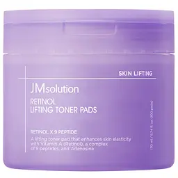 Тонер-педи з ретинолом і пептидами JMsolution Retinol Lifting Toner Pads 100 шт.
