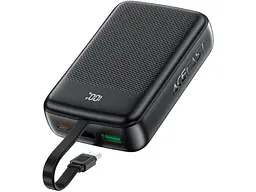 Зовнішній акумулятор (Power Bank) Acefast M14 20000mAh Black - мініатюра 5