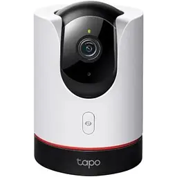 IP камера TP-Link Tapo C225, White/Black, 3 Мп (2304x1296/15 fps), 1/3" CMOS, H.264/G.711, f/1.6, f=4 мм, Wi-Fi (2.4 GHz), день/ніч, ІЧ-підсвічування 940 microSD, iOS 10+ / Android 5.0+