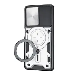 Чохол Full Protection JS Magnetic Xiaomi Redmi Note 12 Pro 5G/Poco X5 Pro 5G Silvery - мініатюра 3