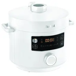Мультиварка-скороварка Tefal Turbo Cuisine білий 1000Вт (CY754130)