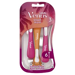 Бритва Gillette Venus Smooth Miami 6 шт. (8700216756907) - мініатюра 2