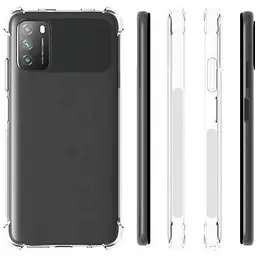 Панель BeCover Anti-Shock для Xiaomi Poco M3 Pro / Redmi Note 10 5G Clear (706973) - мініатюра 2