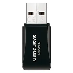Wi-Fi-адаптер Mercusys Technologies MW300UM 300Mbps Wireless N USB Adapter