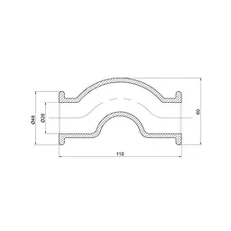Обвід короткий PPR Thermo Alliance 32 DSJ103 - мініатюра 1