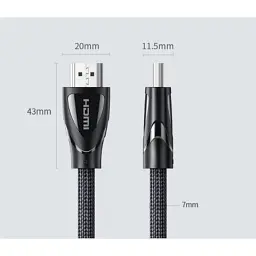 Кабель мультимедійний HDMI M to HDMI M 3.0m V2.1 Ugreen (80404)