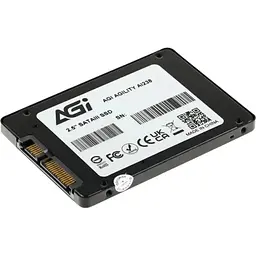 Твердотільний накопичувач SSD AGi 2Tb, AI238, SATA3, 2.5", 3D TLC, 550/510 МБ/с teh0019806 - мініатюра 2