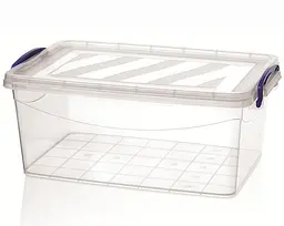 Універсальна ємність з кришкою та клямками Ucsan Plastik 430х280х175 мм kuh0009835