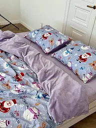 Постільна білизна полуторна Dushka Home Сатин Плюш 21363 160х215 см - мініатюра 7