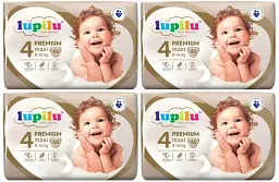 Підгузники Lupilu Premium Maxi Розмір 4, Вага 8-16 кг, 184 шт