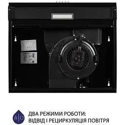 Витяжка Minola HPL 514 BL (пласка) - мініатюра 7