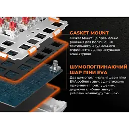 Клавіатура GamePro MK160B Red Switch Black [121462] - мініатюра 13