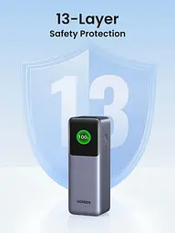 УМБ Ugreen 25000mAh 200W 1xUSB+ 2xUSB Type-C, PD3.0+QC4.0 (PB722) - мініатюра 6