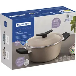 Каструля Tramontina Spezia з кришкою 2.4 л 20 см синя (28372/120) - мініатюра 3