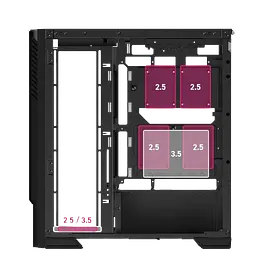 Корпус MSI MPG Velox 300R AirFlow PZ ARGB Black - мініатюра 2