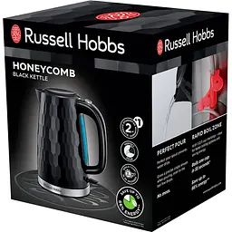 Електрочайник Russell Hobbs Honeycomb 26051-70 Black [120321] - мініатюра 6