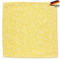 Серветка KELA Citrus сервірувальна жовта 40x40 см (12464)