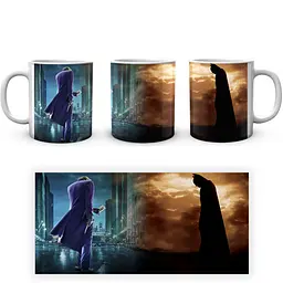 Кухоль GeekLand Бетмен Batman Бетмен Джокер та Бетмен Дві сторони BM.02.347 330 мл білий - мініатюра 3