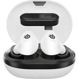 Мобільна ігрова гарнітура SteelSeries Arctis GameBuds TWS, Bluetooth, White (61682) - мініатюра 2