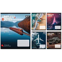 Упаковка зошитів Yes Limitless routes А5/24 кл. 20 шт. (769036)