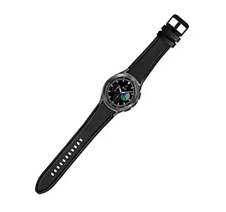 Ремінець Primolux Leather Silicone для годинника Samsung Galaxy Watch 4 Classic 42 мм SM-R880 Black - мініатюра 7