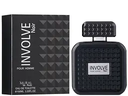 Туалетна вода для чоловіків Mural Involve Noir 100 мл (MM36227) - мініатюра 2