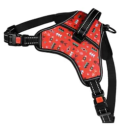 Шлея для собак BronzeDog Urban Comfort інки S 32-38 см / 40-52 см 81/1336/T - мініатюра 2