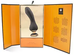 Вібратор Shunga Sanya Intimate 18.5 см чорний - мініатюра 6