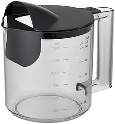 Соковижималка Panasonic 1000Вт чаша-1.5л жмих-2л жолоб на ціле яблуко пластик/метал чорний - мініатюра 4