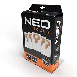 Мешки для пылесоса микрофибра Neo Tools для 04-739, 5 шт. - миниатюра 7