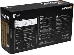 Блок живлення QUBE 1650W 80+ Gold (QBF-HP1-1650GD-14C) - мініатюра 4