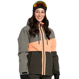 Куртка жіноча Rehall Ricky Womens 2023 XL Сірий-Рожевий