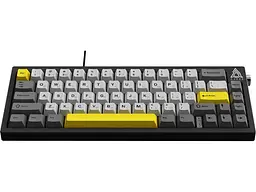 Клавіатура Ajazz AK650 Moon Yellow Switch Black USB-C (AK650-MY-GWY) - мініатюра 4
