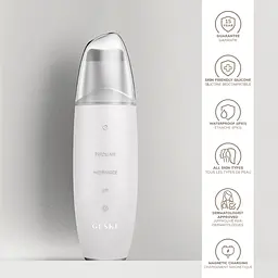 Мікрострумовий скрабер для шкіри та усунення чорних точок GESKE MicroCurrent Skin Scrubber & Blackhead Remover 9 в 1 білий - мініатюра 5