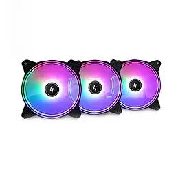 Вентилятор для корпусу 120mm*3 Chieftec Nova NF-3012-RGB fan set