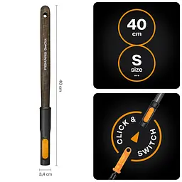 Ручка дерев'яна Fiskars OneClick S FSC, 40 см (1080670) - мініатюра 3