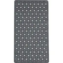 Килимок для ванної Eco Fabric Трикутники 68х37 см сірий (6837-012)