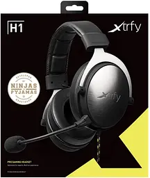 Гарнітура ігрова Xtrfy H1 Black (XG-H1) - мініатюра 8